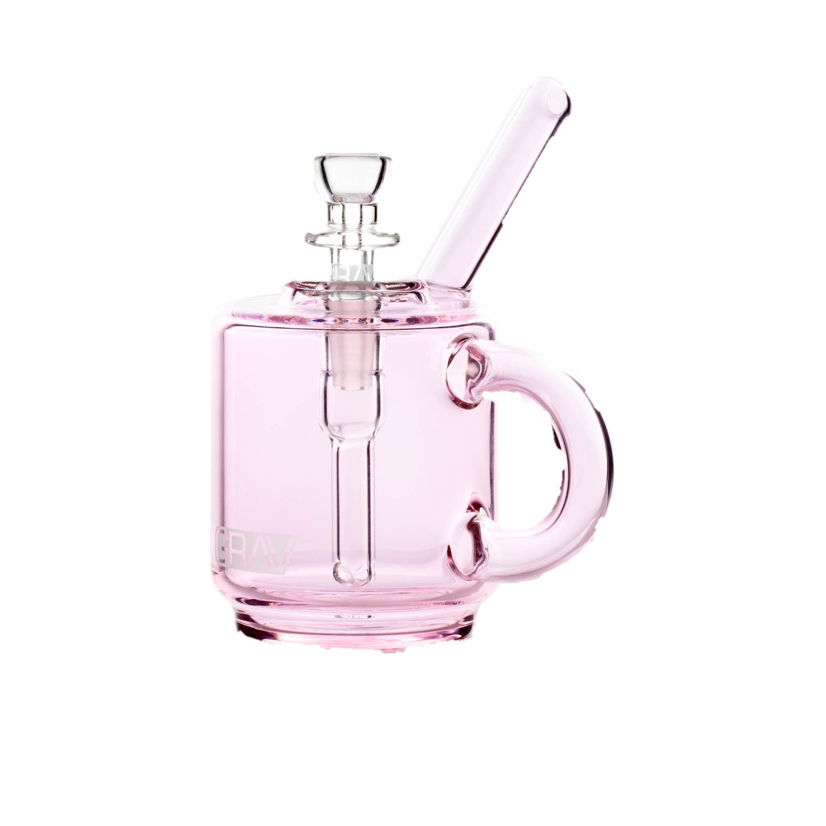GRAV Coffee Mug Pocket Bubbler / Pink